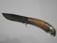 Нож Анчар1-1 из дамасской стали.